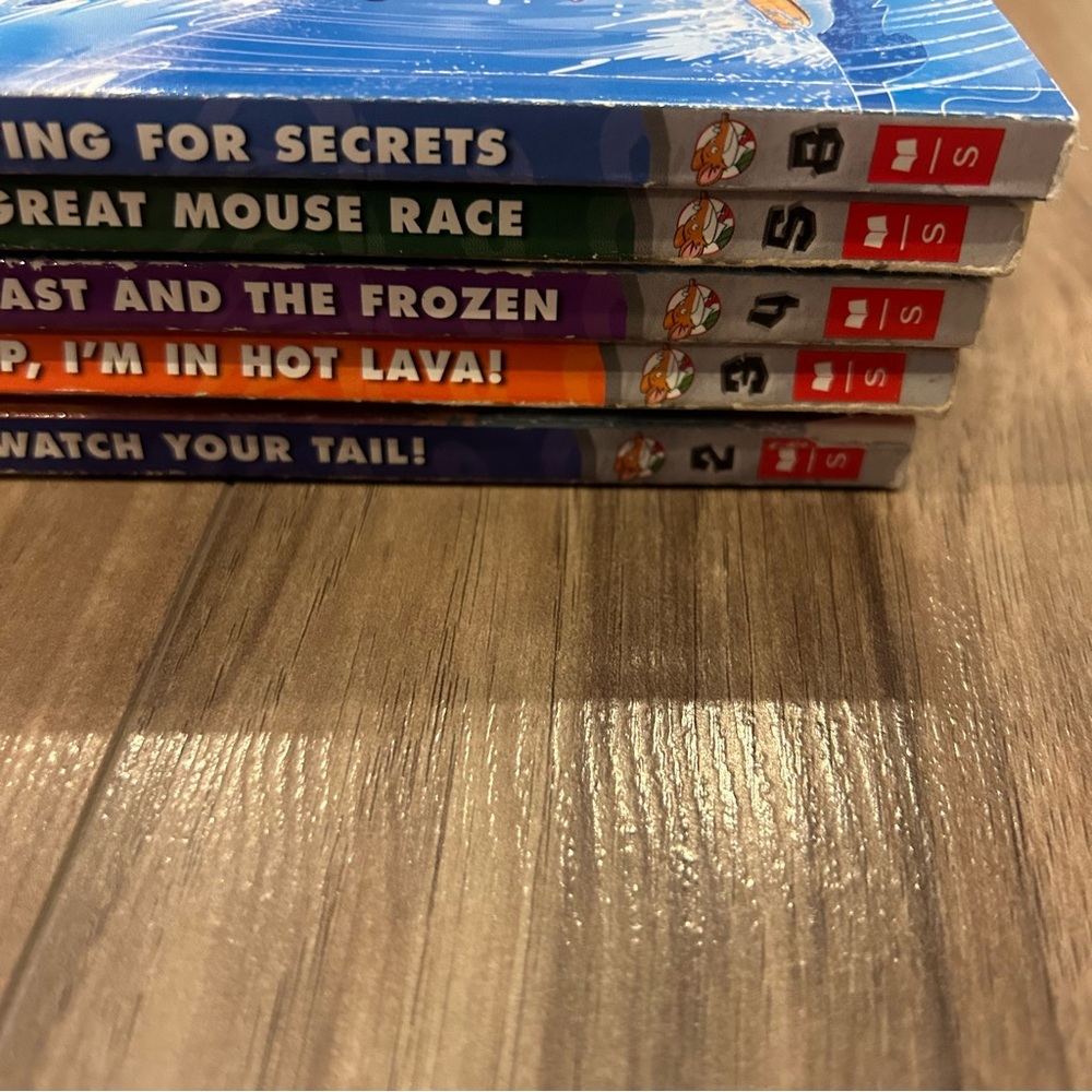 5 Geronimo Stilton Cavemice Series Books - Picture 2 of 2